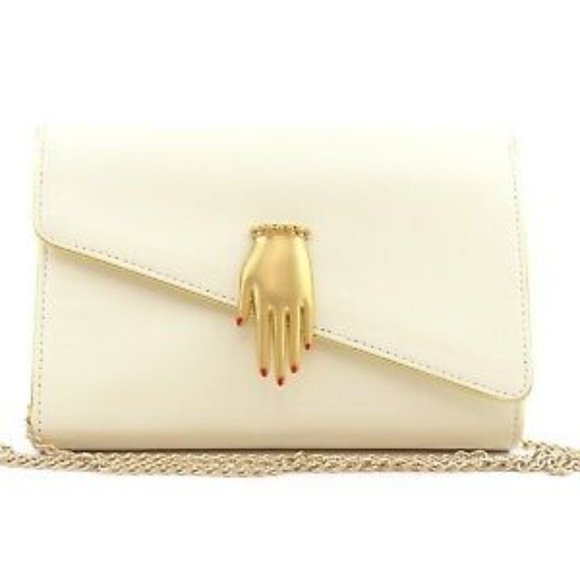 Charlotte Olympia Handbags - Charlotte Olympia Hands Off Leather Should Bag New